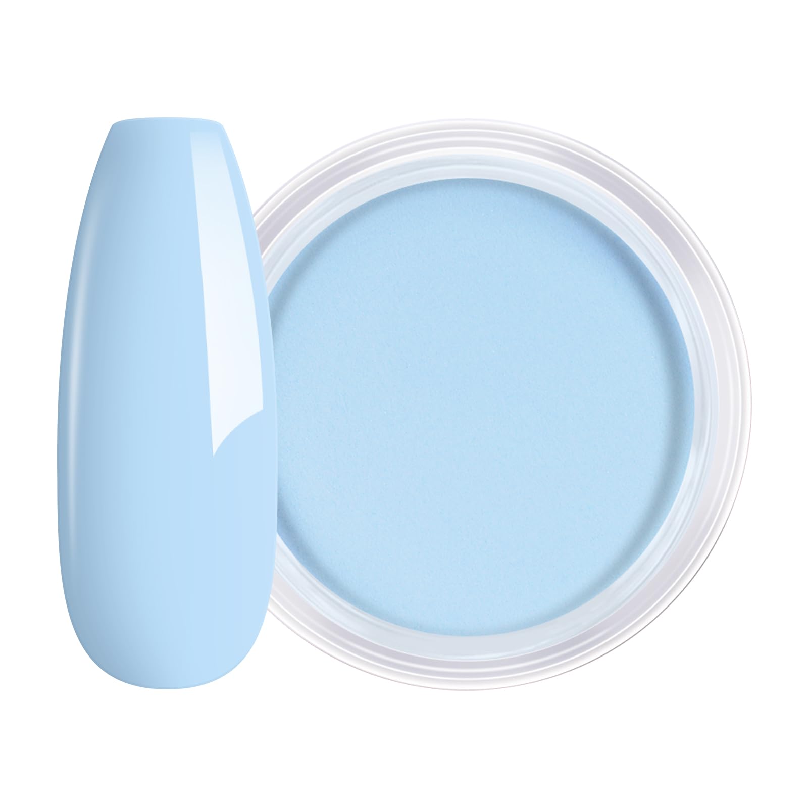 AILLSA front jar showing label and compact 1 oz size for home manicures