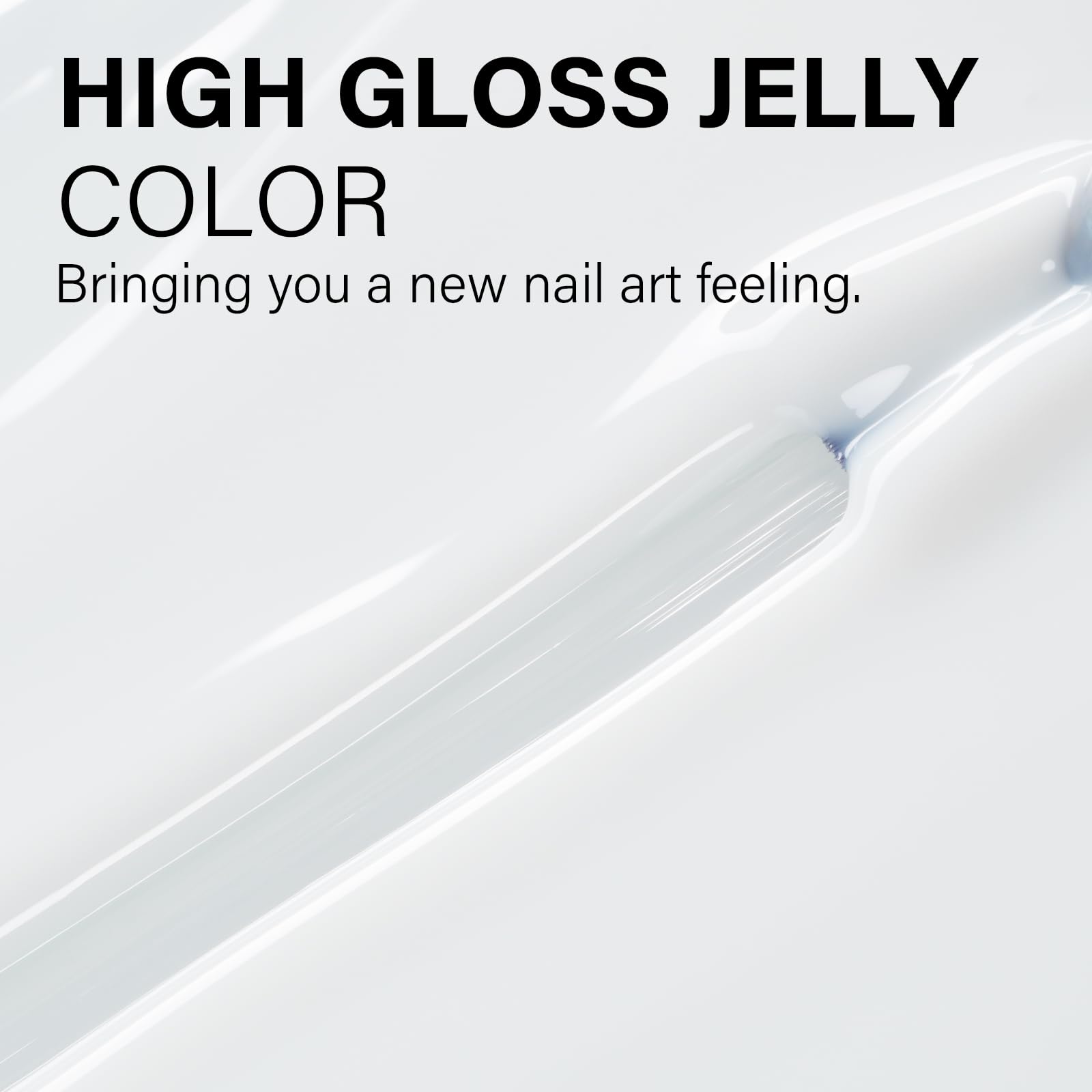 AILLSA nail on hand being cured demonstrating quick LED/UV cure benefit