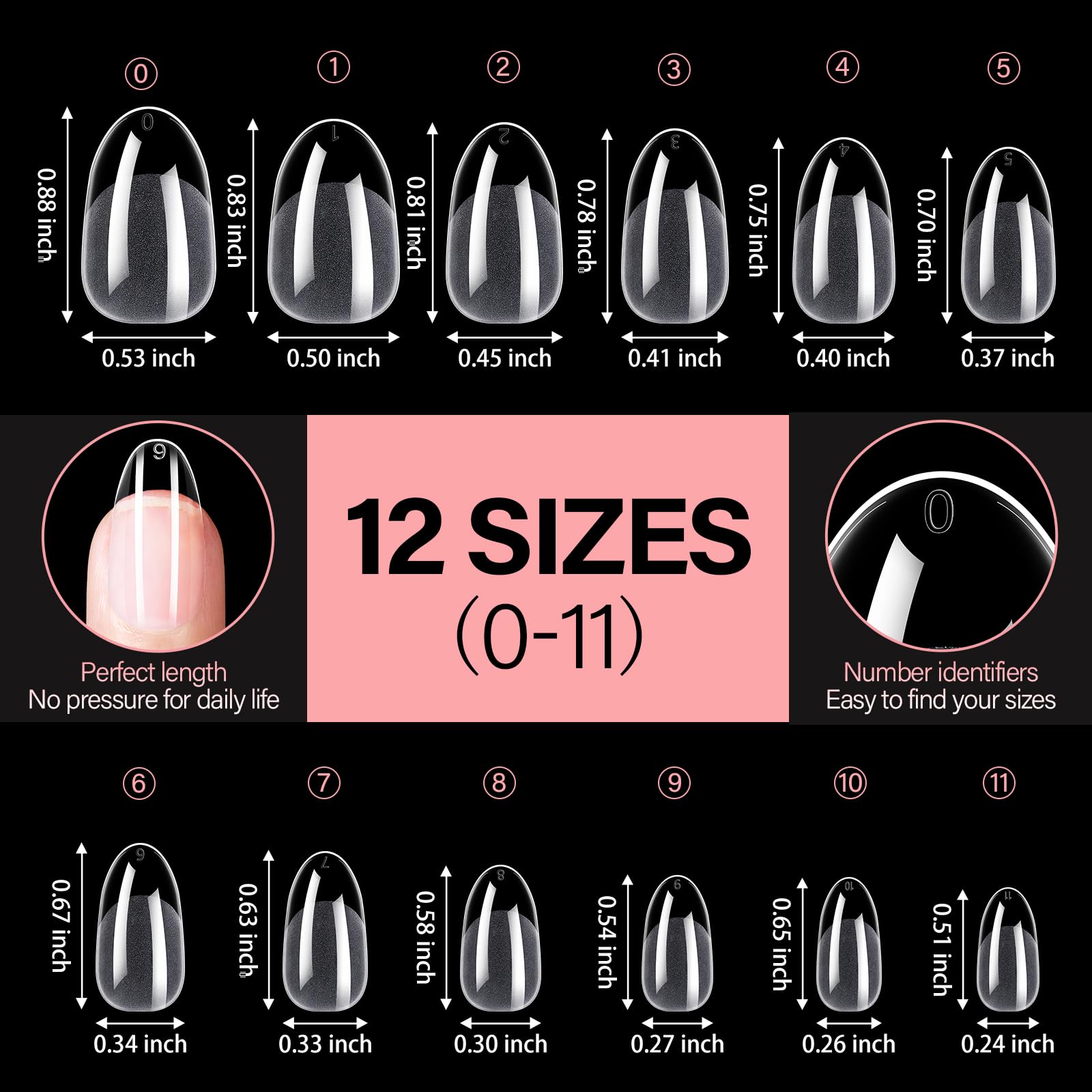 AILLSA worn short oval nails styled in daily lifestyle setting