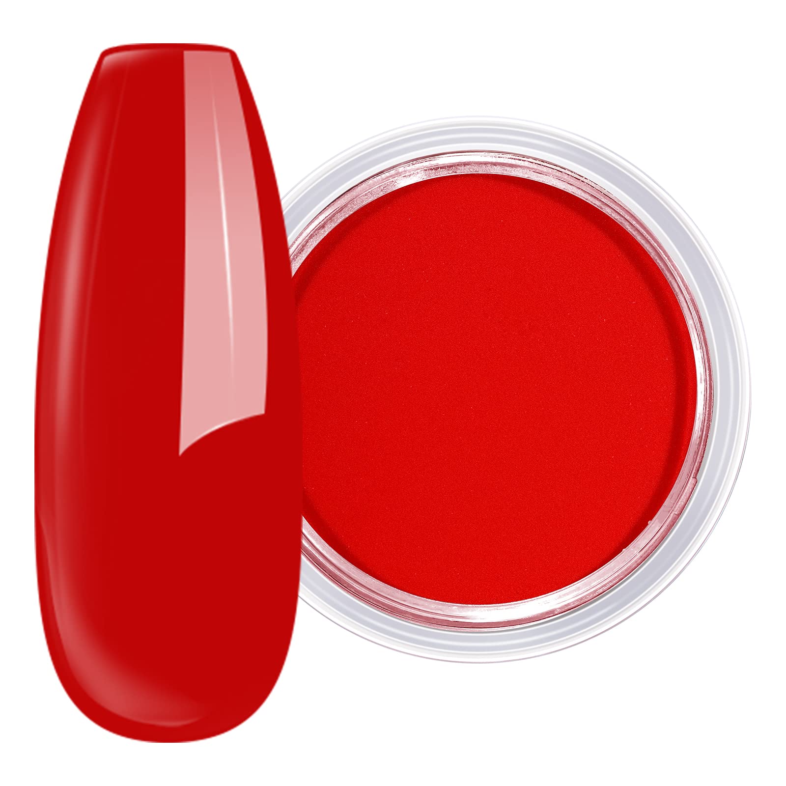 AILLSA jar front view showing bold red pigment and convenient 30g size