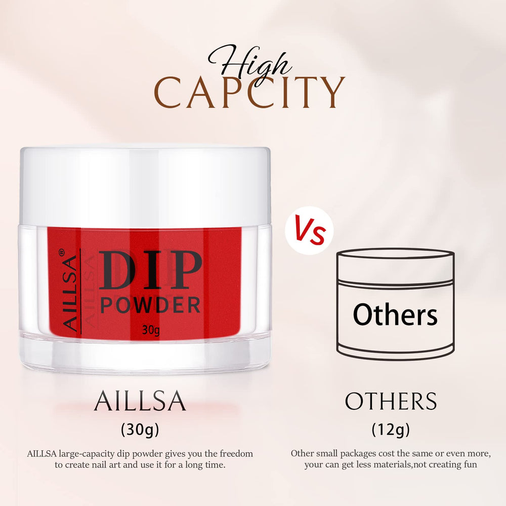 AILLSA finished nail close-up showing glossy, chip-resistant shine