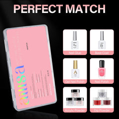 AILLSA hand model wearing tips to show realistic scale and fit