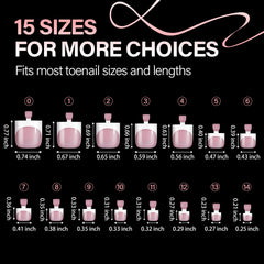 AILLSA size layout displaying 15 sizes for precise fit and easy selection benefit