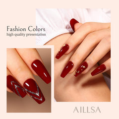 AILLSA powder texture close-up highlighting fine grains and smooth application