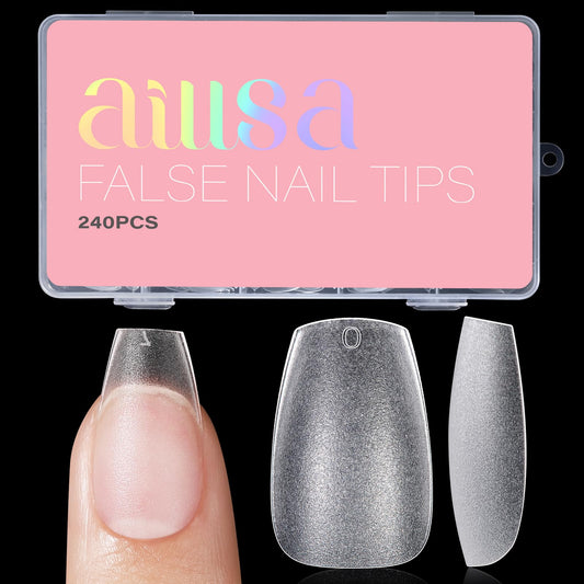 AILLSA front packaging showing full set and matte finish benefit