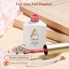 AILLSA polish in gift packaging in lifestyle scene highlighting elegant presentable appearance