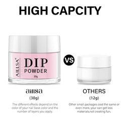 AILLSA product label detail portraying ingredients and clean formulation benefit