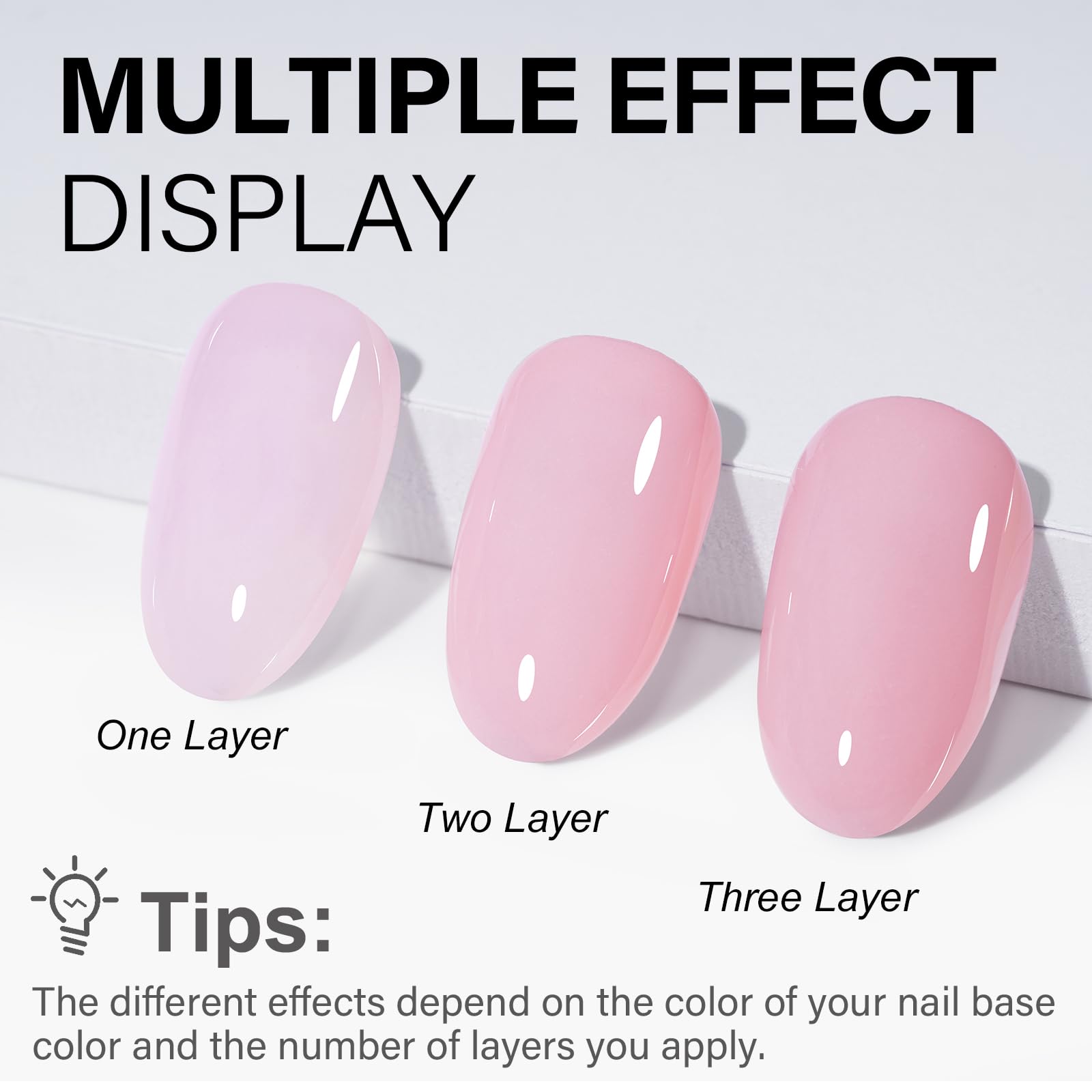 AILLSA styled hands with soft-pink nails in lifestyle scene showing elegant result benefit