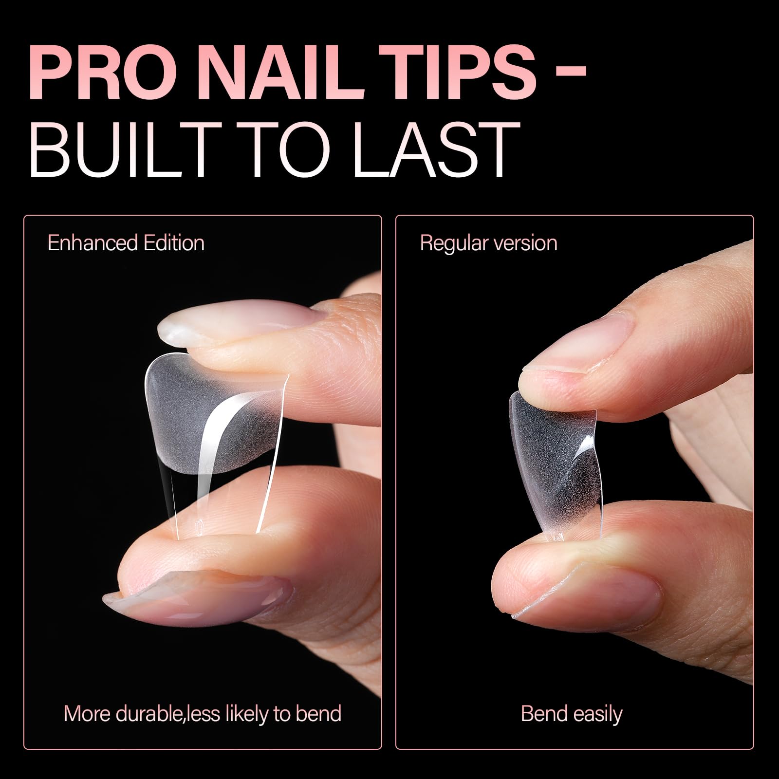 AILLSA bent soft gelly tip demonstrating flexible durability benefit