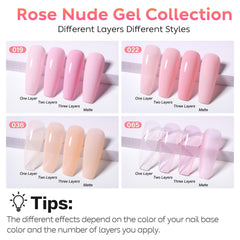 AIMEILI brush stroke texture of sheer pink demonstrating smooth glide
