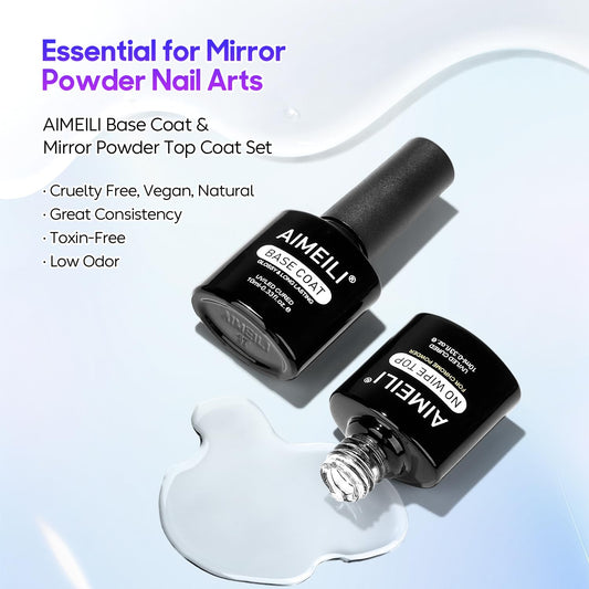 AIMEILI brush close-up showing smooth application and even coverage benefit