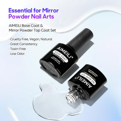 AIMEILI brush close-up showing smooth application and even coverage benefit