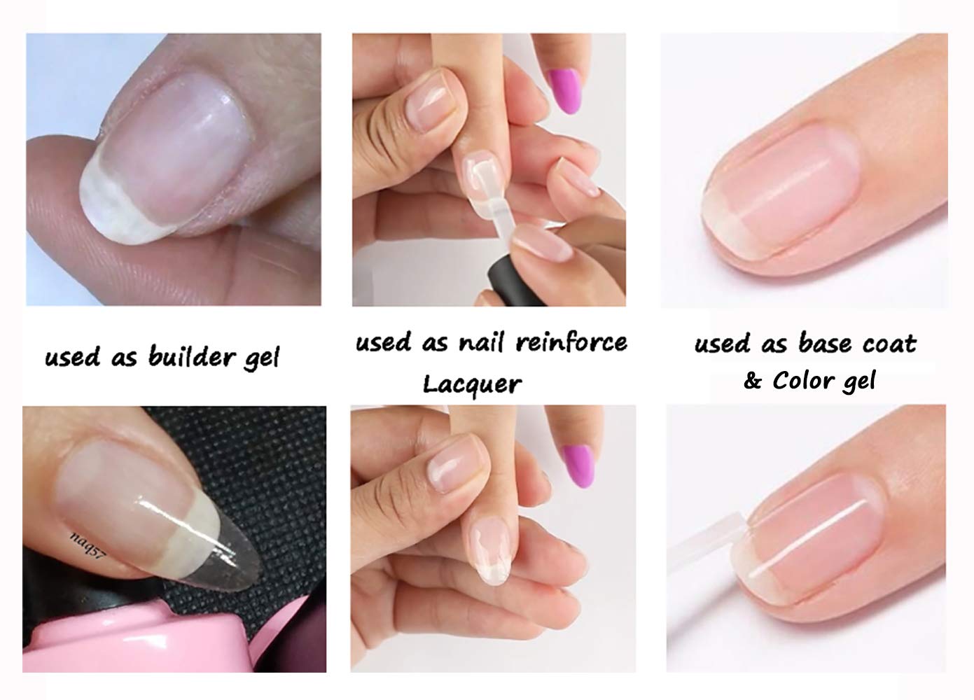 AIMEILI at-home manicure scene with tools and cured nails portraying friendly DIY results
