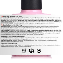 AIMEILI soak-off removal steps showing safe acetone soak removal benefit