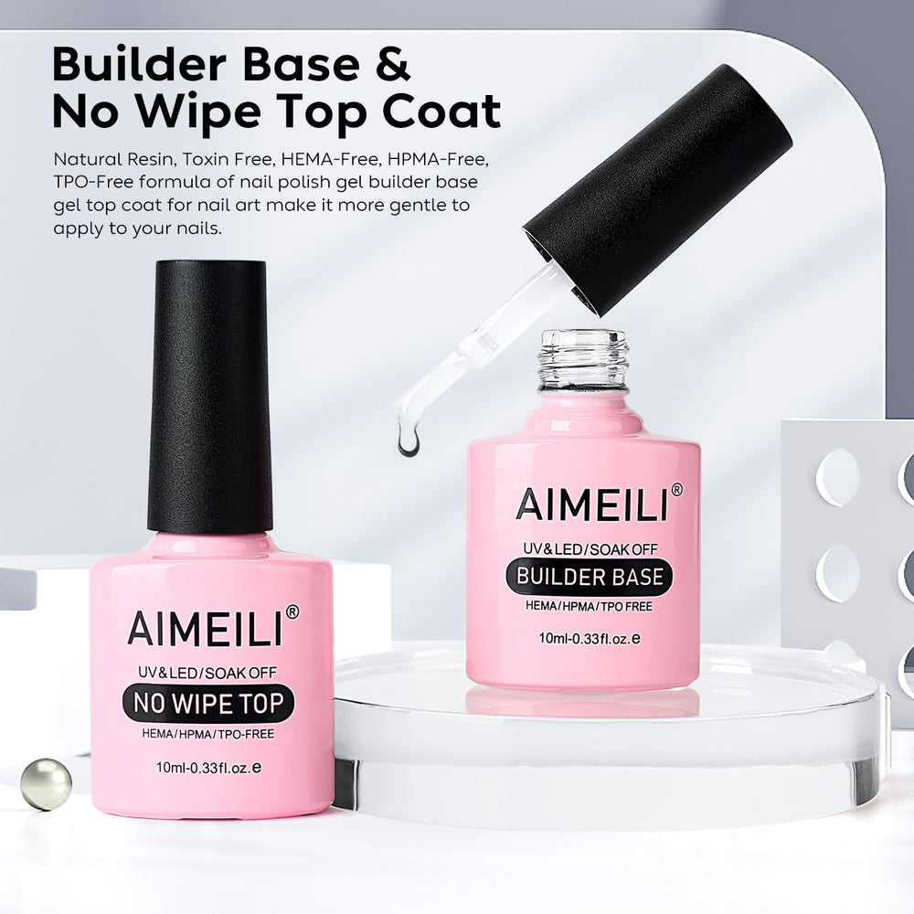 AIMEILI bottle in hand for scale, showing compact size convenient for travel or kit storage