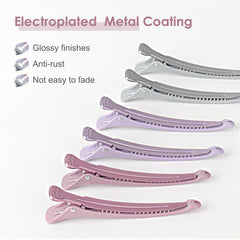 AIMIKE close-up of silicone band protecting hair from creases during styling