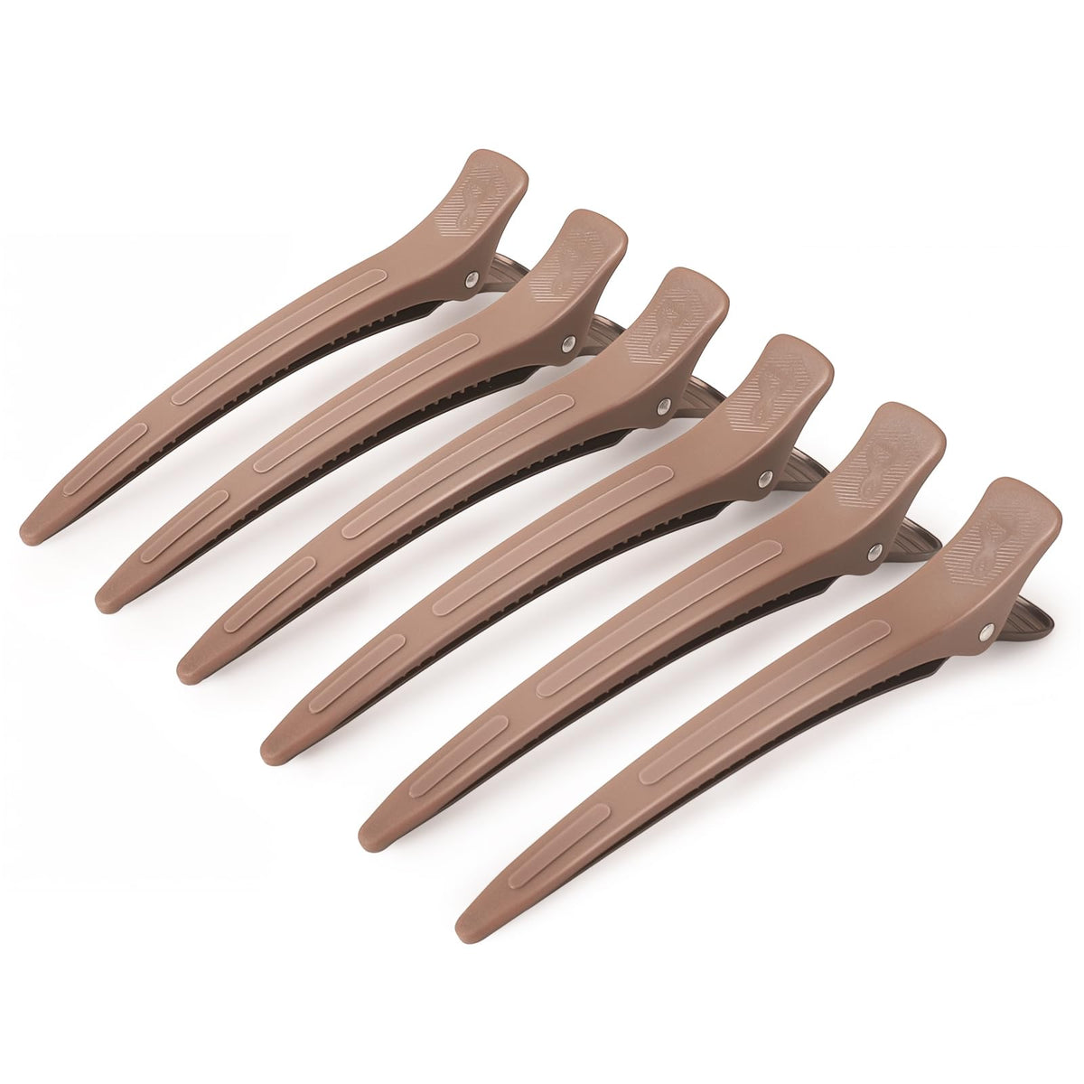 AIMIKE front view of mocha mousse 6-pack showing elegant finish and storage convenience