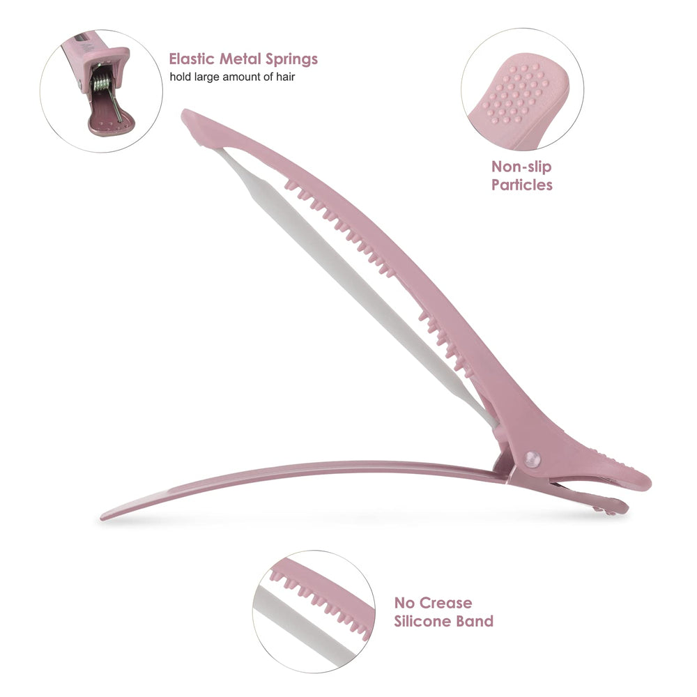 AIMIKE textured handle close-up providing anti-slip grip for precise styling