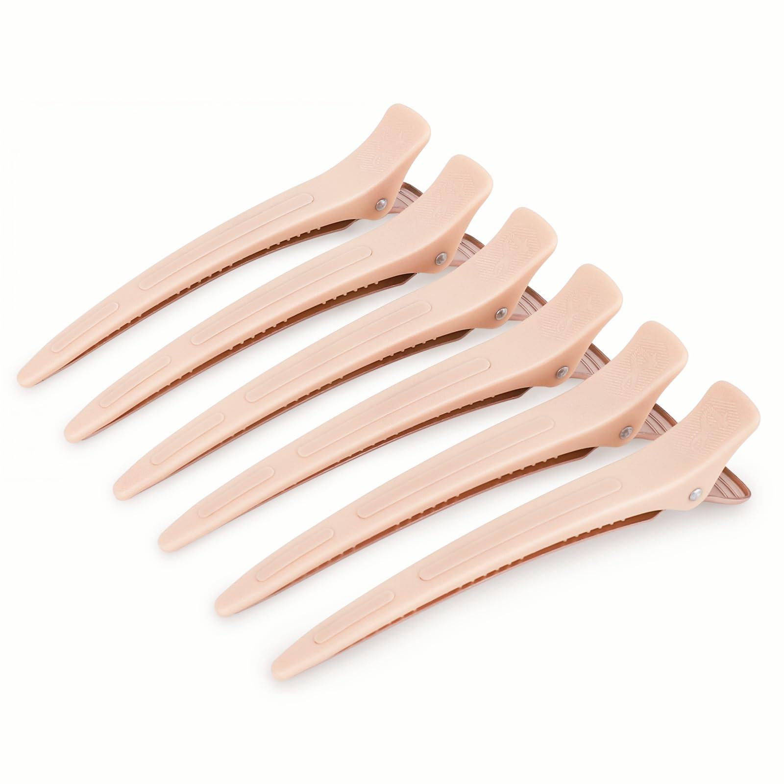 AIMIKE porcelain pink front packaging showing six clips and benefits
