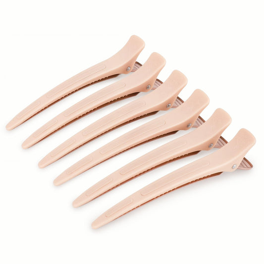 AIMIKE porcelain pink front packaging showing six clips and benefits