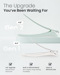 AIMIKE silicone strip close-up protecting hair and preventing creases