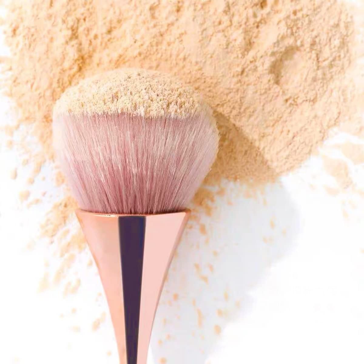 Ainvhh brush in use cleaning nail edges for precise dust removal benefit