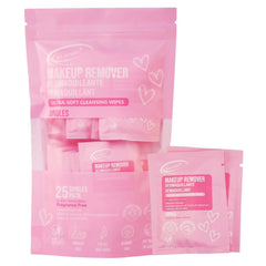 Air Jungles front packaging showing pink individually wrapped wipes for easy travel