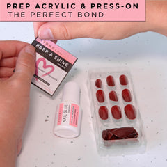 AIRRE NAILS individually wrapped wipes stacked for hygienic, portable use