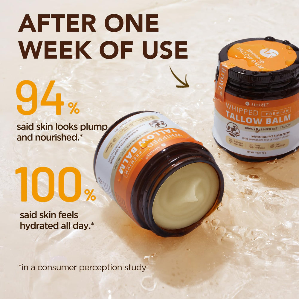 AirroYE jar on bathroom shelf lifestyle scene showing natural skincare integration