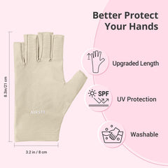 AIRSEE gloves used outdoors while cycling providing UPF protection on hands