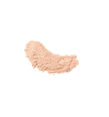 Airspun side label close-up highlighting talc-free formula benefits