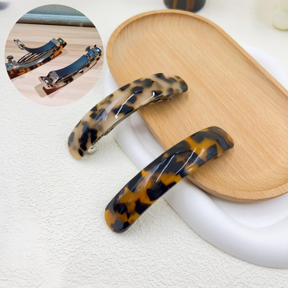 AITELEI barrettes styled with an outfit showing decorative accent for casual or formal wear