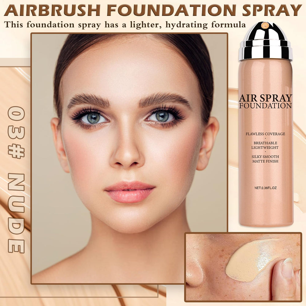 AIUEO fine mist spray closeup demonstrating even coverage benefit