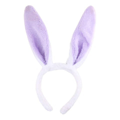 AIUPUOC purple bunny headband front view shows playful design and visual impact