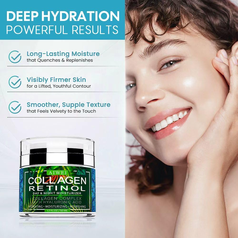 AIWEI moisturizer on hand demonstrating quick absorption and glow