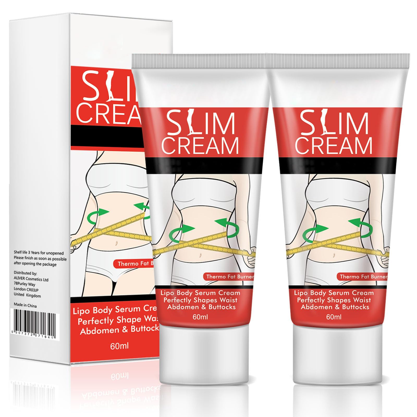 akareni front packaging showing two 60ml tubes and product benefit
