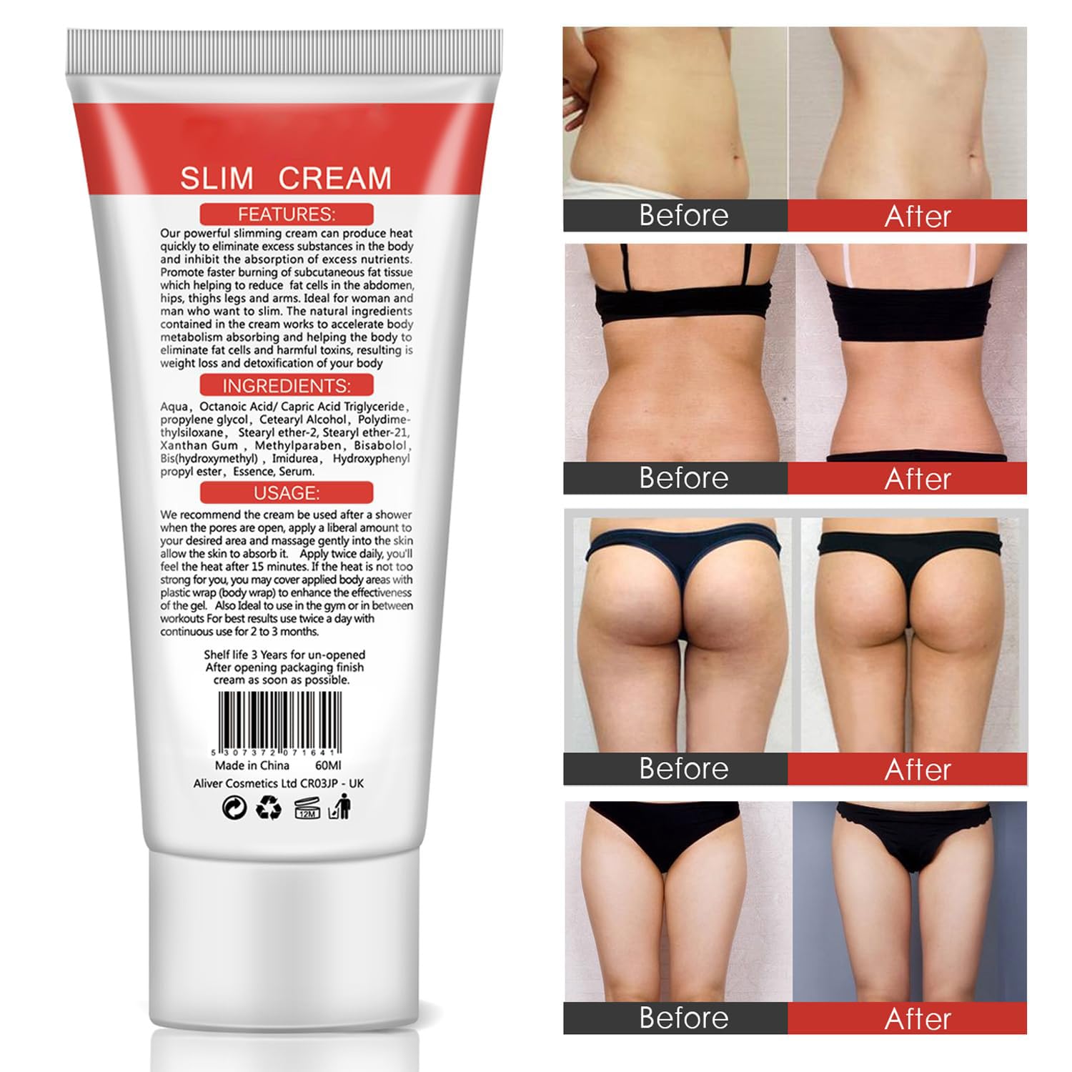 akareni lifestyle image of waist area showing improved skin appearance