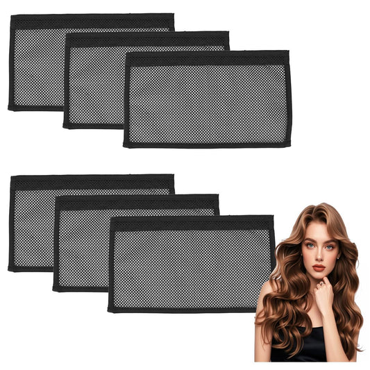 akddivve front packaging of 13in black net showing two-piece set and benefits