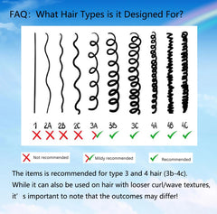 akddivve net stretched over curly hair to reduce shrinkage and create loose waves