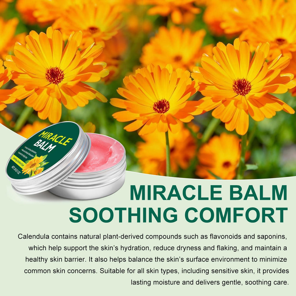 Akeeronn ingredients display with arnica and calendula highlighting natural botanicals