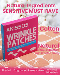 Akissos crescent patch on eye area helping crow’s feet appearance