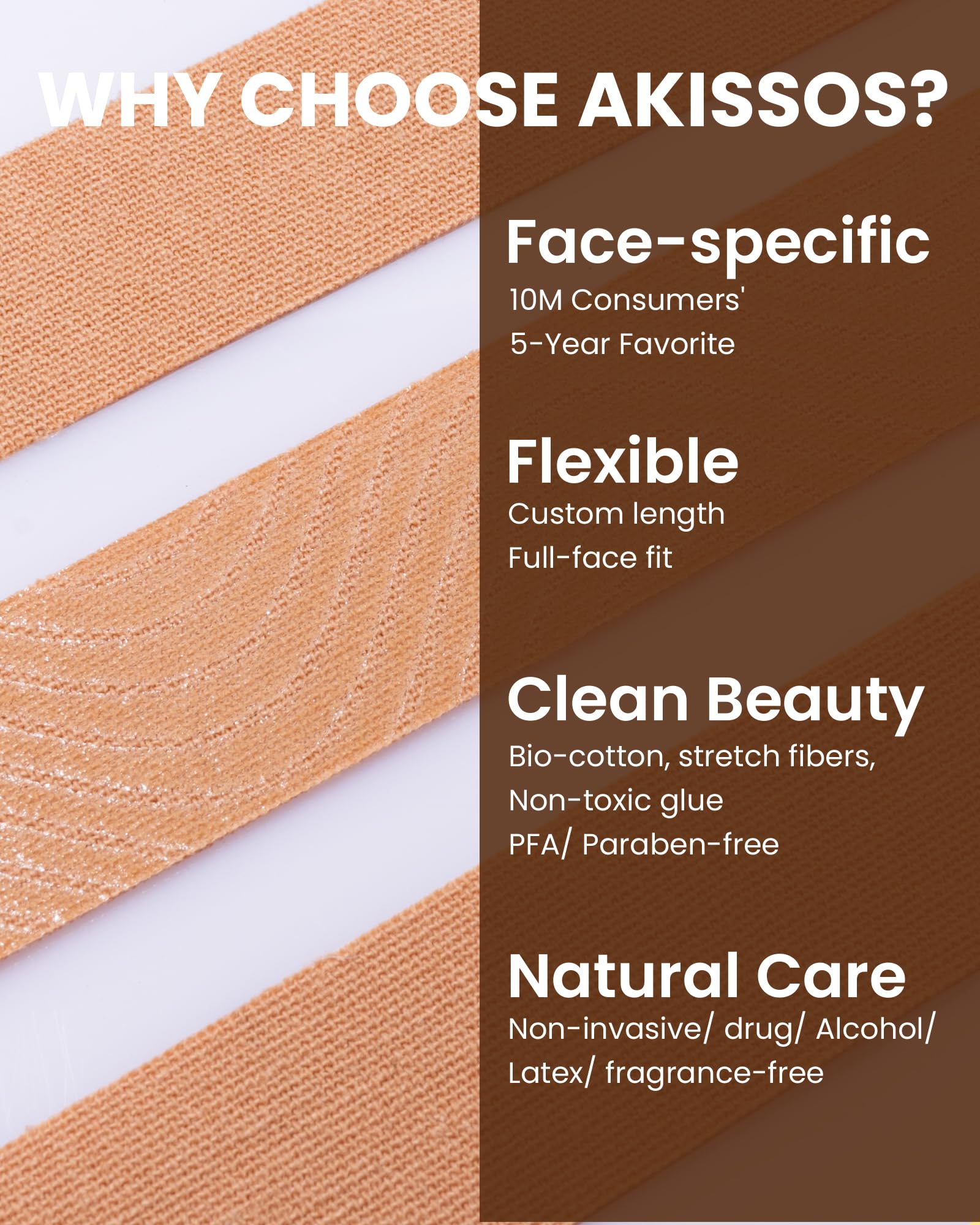 Akissos lifestyle night routine image showing easy integration with skincare