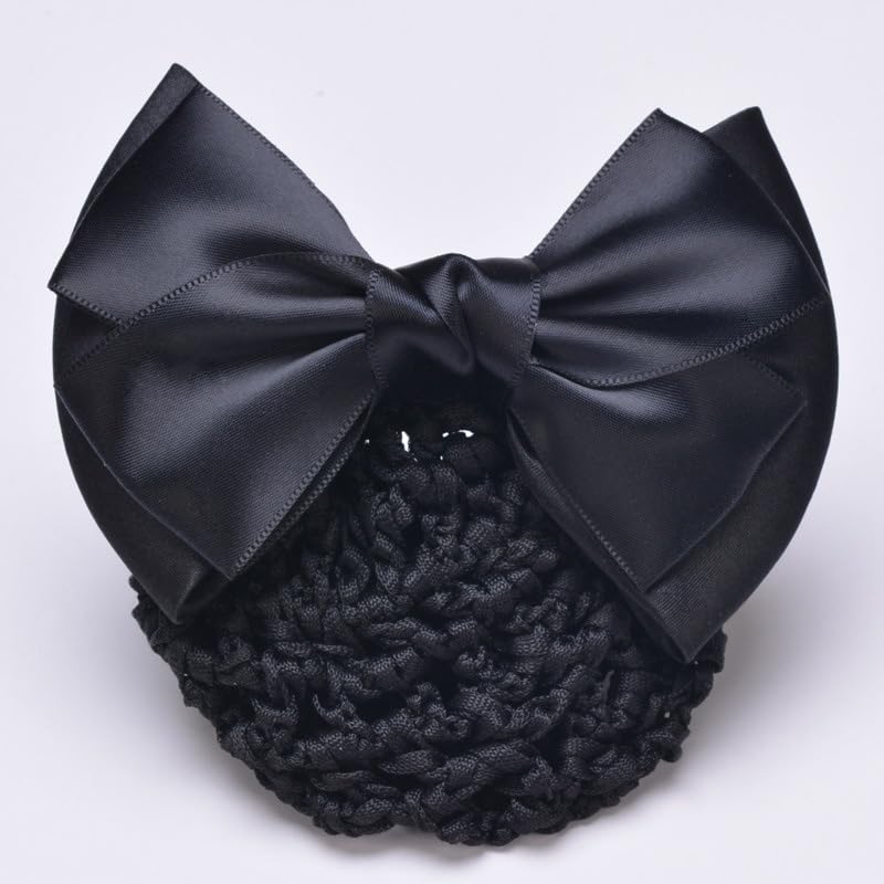 AKOAK snood net close-up showing fine mesh texture for neat hair containment