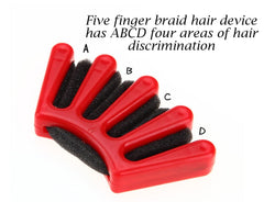 AKOAK tool held in hand to show scale and quick portable styling benefit