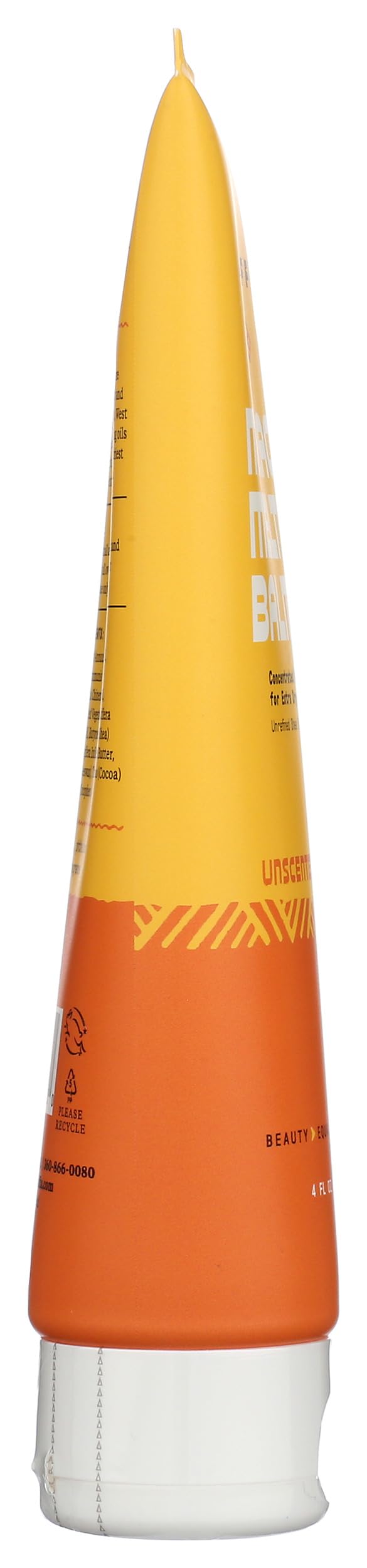 Alaffia balm used on cuticles showing conditioning and nail care benefit