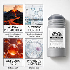 Generic Alaska Volcano next to coin for size scale and travel convenience