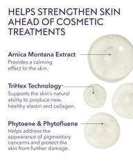 ALASTIN application on face demonstrating gentle, calming post-procedure use