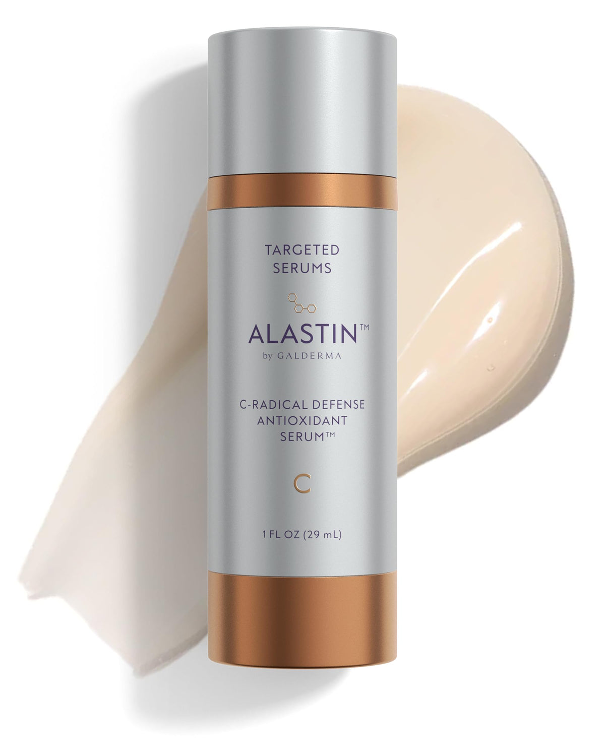 ALASTIN front packaging showing bottle and brand for confident purchase