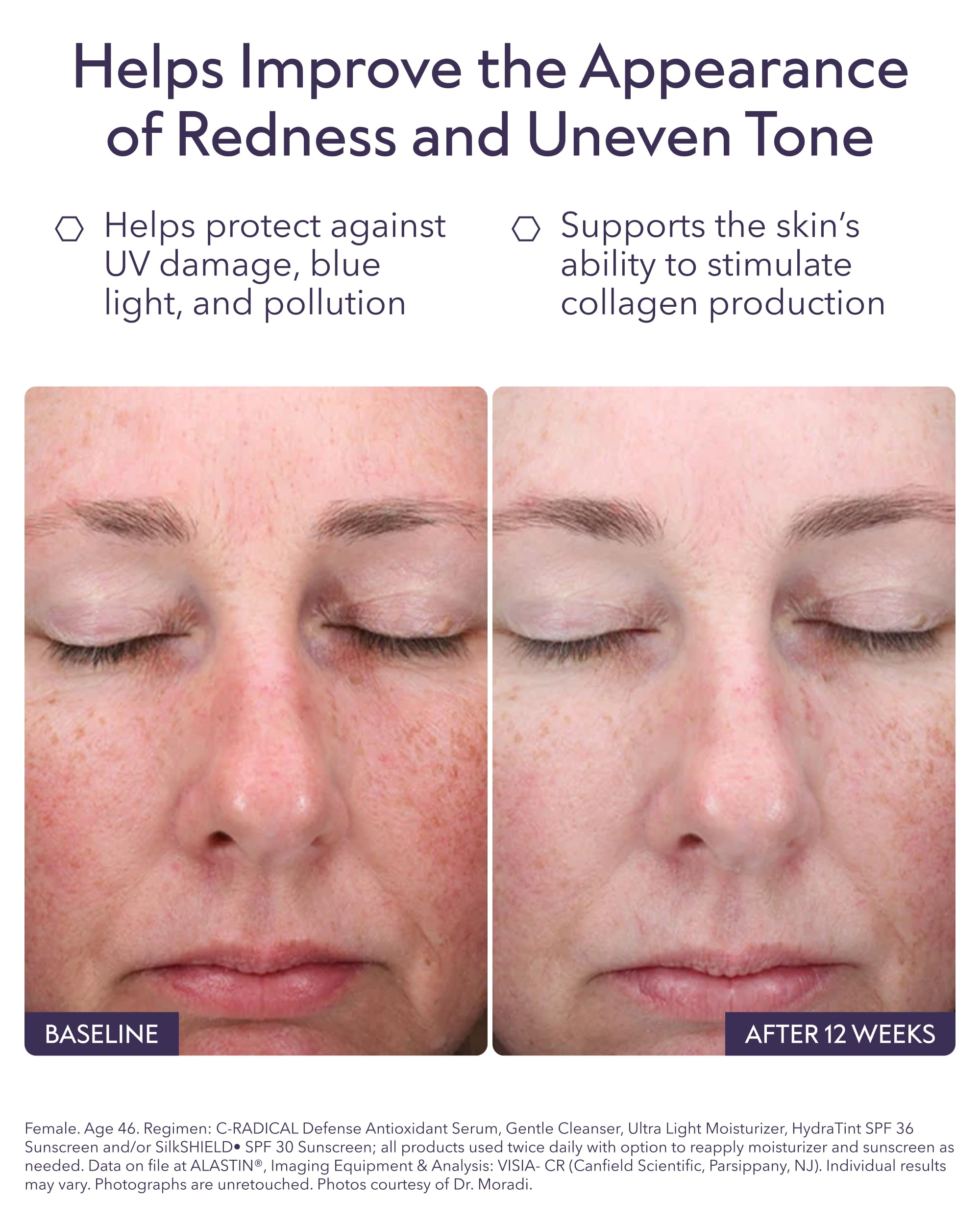 ALASTIN close-up of serum texture showing lightweight hydration delivery