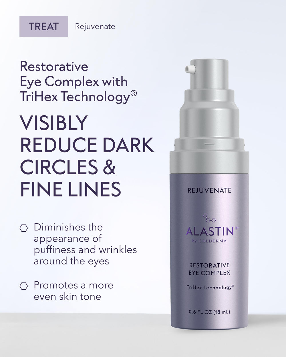 ALASTIN Skincare jar with pump showing precise dispensing advantage